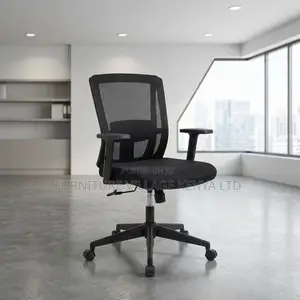 Office Chair; Mid-back Orthopedic Office Seat