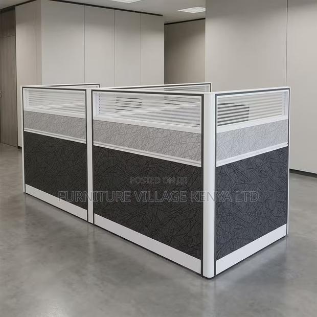 Workstation; 2-seater Straight Modular Workstation - thumbnail 3