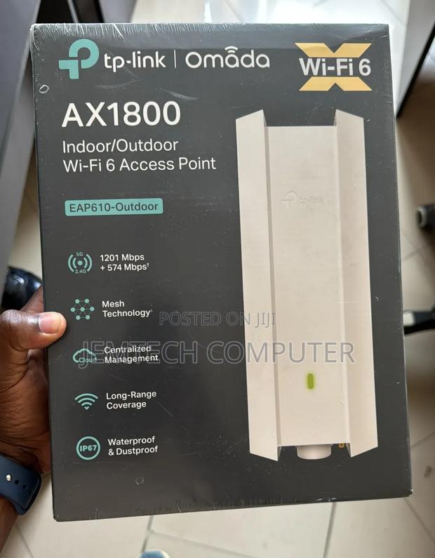Eap 610-Outdoor Wifi 6 Ax1800 Tp-Link Access Point