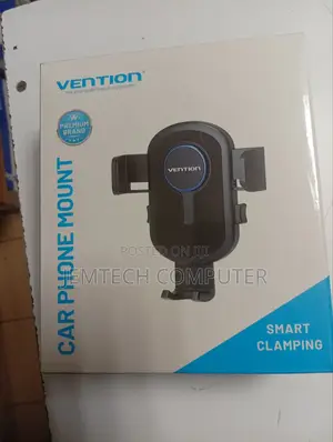 Vention One Touch Clamping Car Phone Mount Suction Cup+Y-Shaped Clip