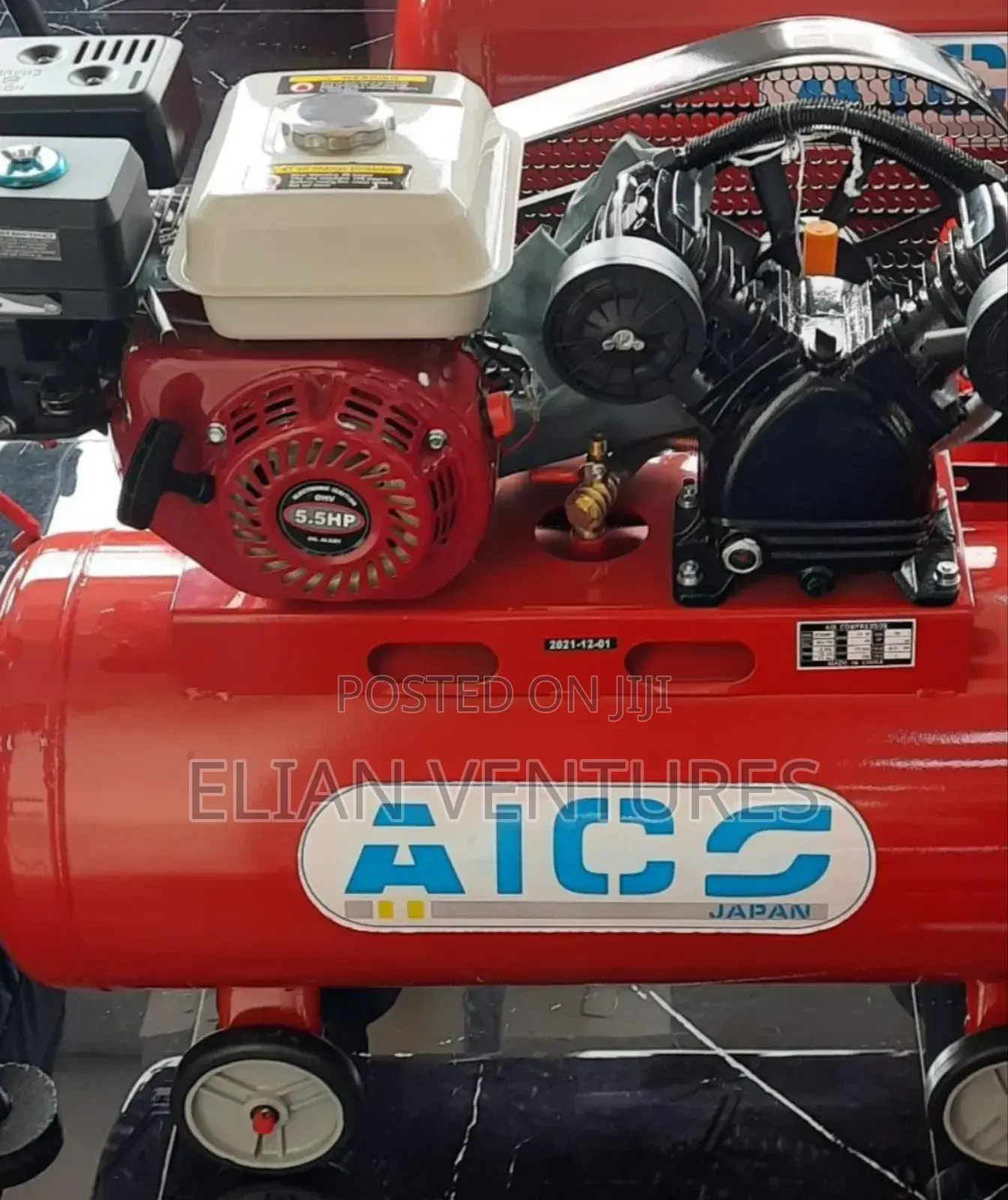 New Arrival 150 Litres Petrol Powered Air Compressor