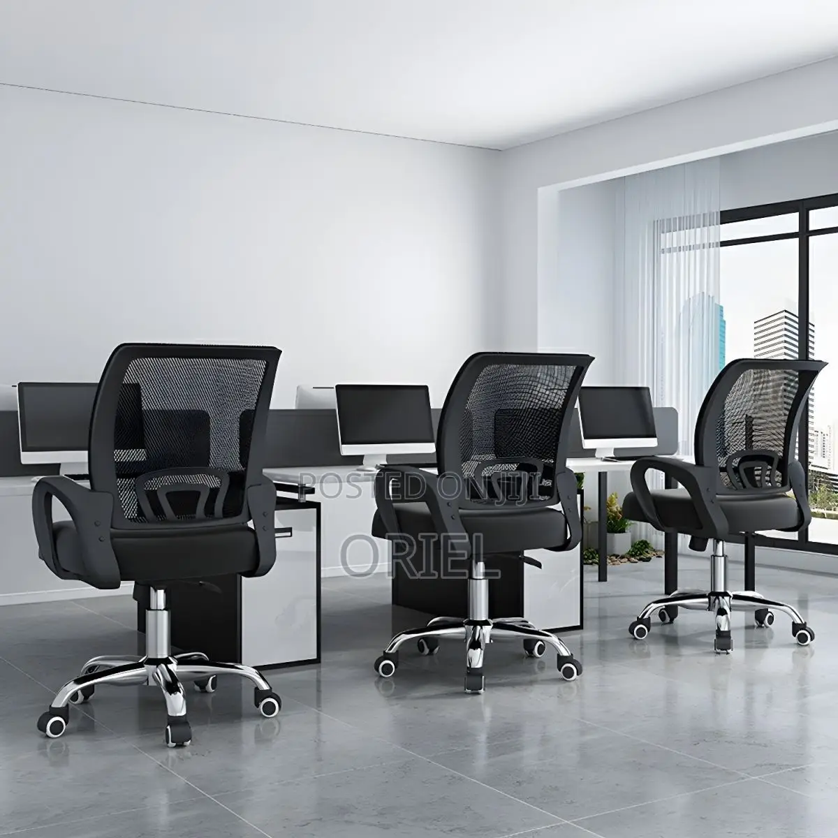Office Chairs; Affordable Clerical Mesh Swivel Office Chair