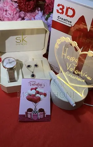 3 in 1 Watch Accessories Birthday Gift Set Led Erasable Board