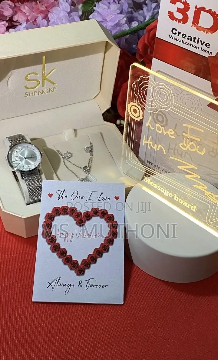 3 in 1 Watch Accessories Birthday Gift Set Led Erasable Board