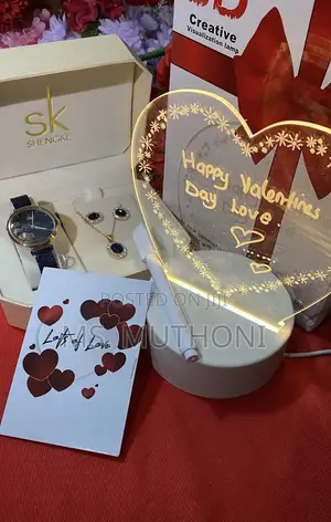 3 in 1 Watch Accessories Birthday Gift Set Led Erasable Board