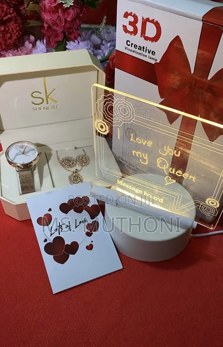 3 in 1 Watch Accessories Birthday Gift Set Led Erasable Board