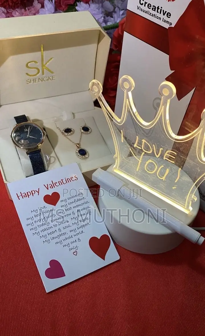 3 in 1 Watch Accessories Birthday Gift Set Led Erasable Board