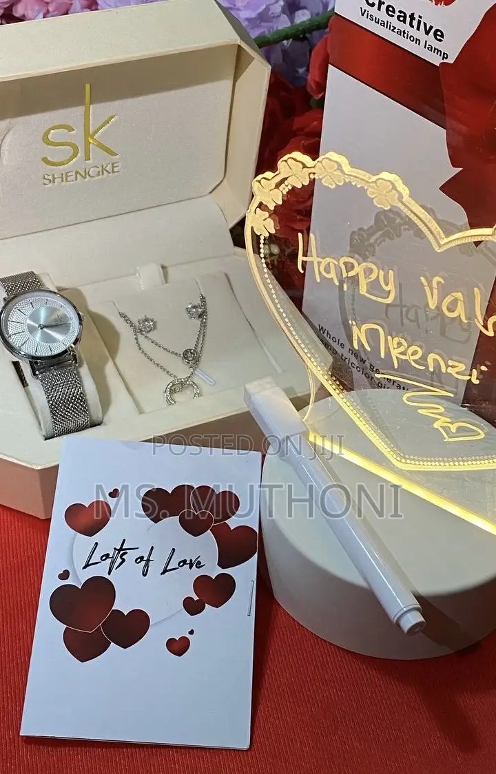 3 in 1 Watch Accessories Birthday Gift Set Led Erasable Board