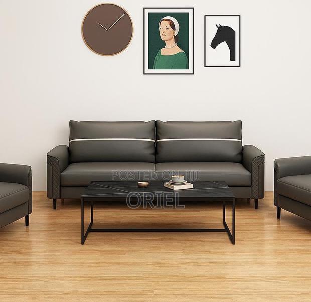 Office Sofas; Managerial 5-Seater Office Reception Sofa - main view