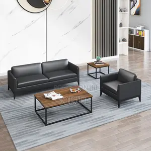 Office Sofas; Managerial 5-Seater Office Reception Sofa
