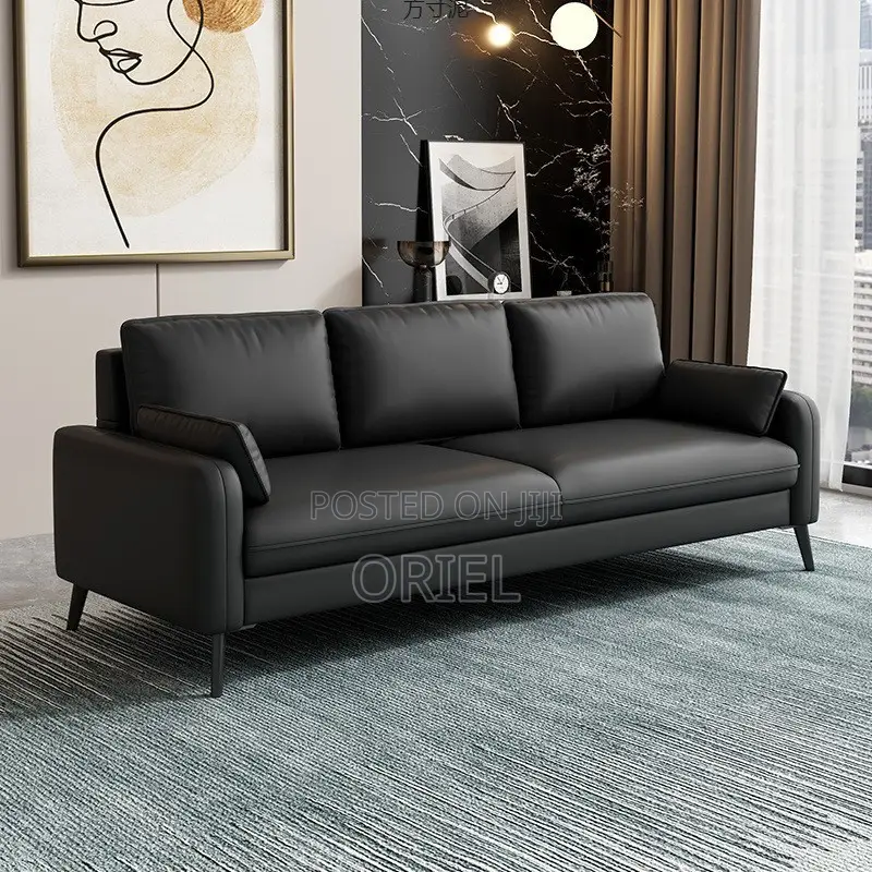 Office Sofas; Managerial 5-Seater Office Reception Sofa