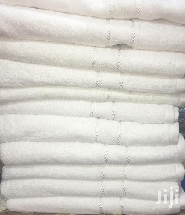White Cotton Towel
