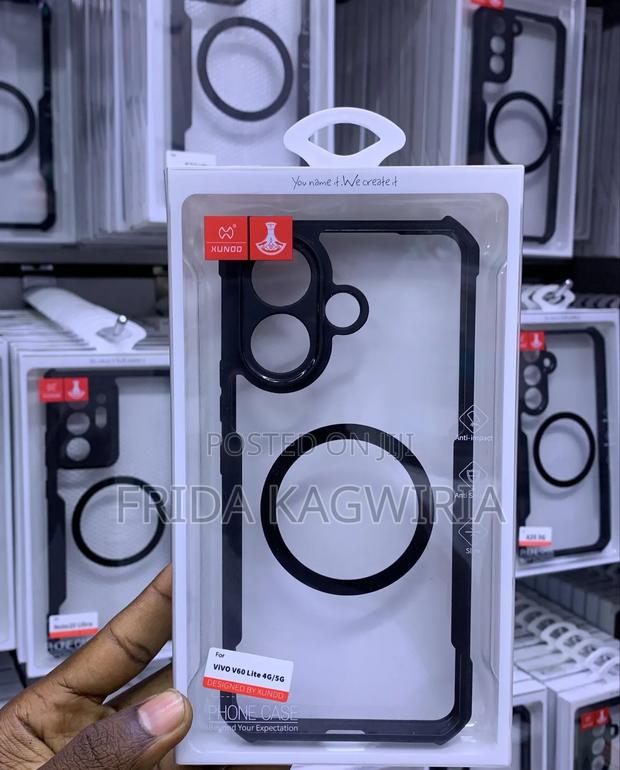 Xundd Shockproof Clear Back Cover For Vivo V60 Lite - thumbnail 2