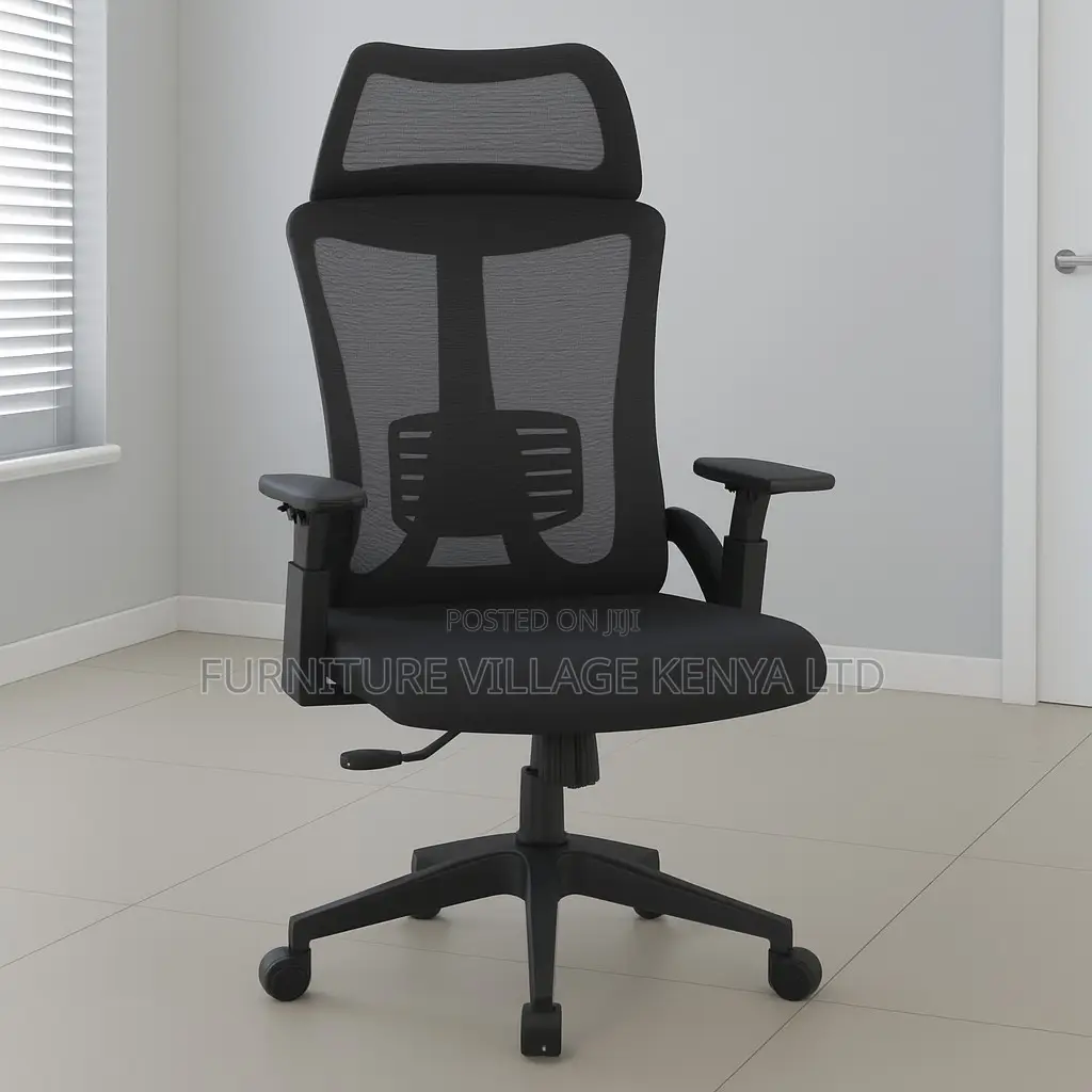Office Chair; Executive High Back Mesh Office Seat