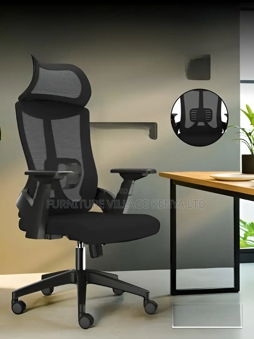 Office Chair; Executive High Back Mesh Office Seat