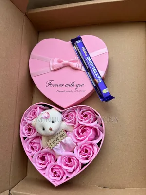 Gift Set. +Free Chocolate. Valentine Gift Idea