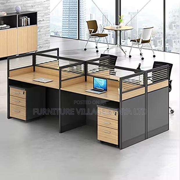 Workstation; Four-way Modular Workstation - thumbnail 2