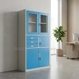 Office Cabinet; Steel Filing Cabinet With Safe Box