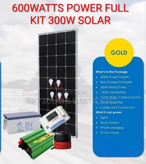 600w Power System - 300w Solar Panel - 150ah Battery - 30a Controller - thumbnail 2