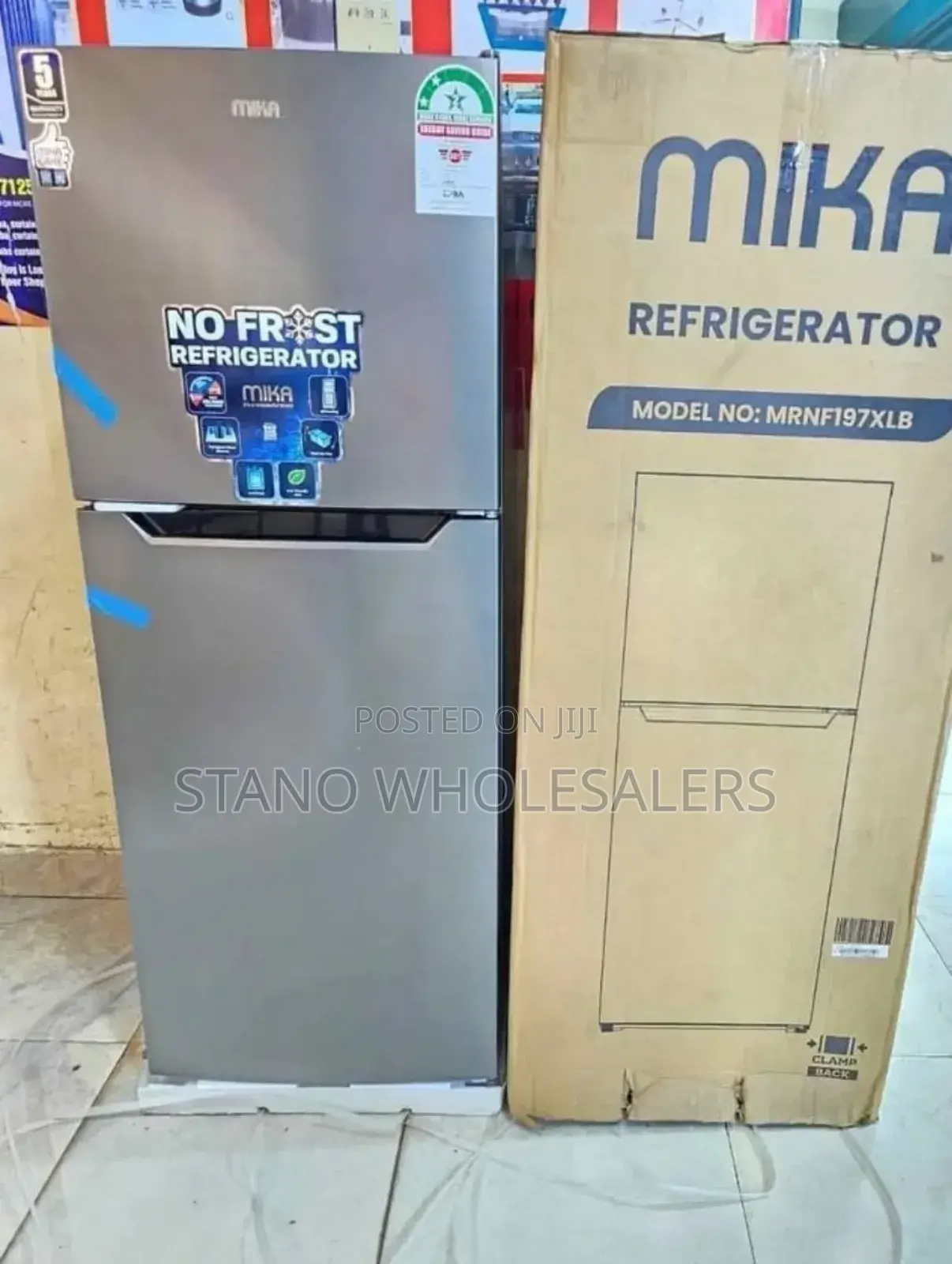 Mika No Frost 197 Litres Refrigerator Mrnfi197xlb