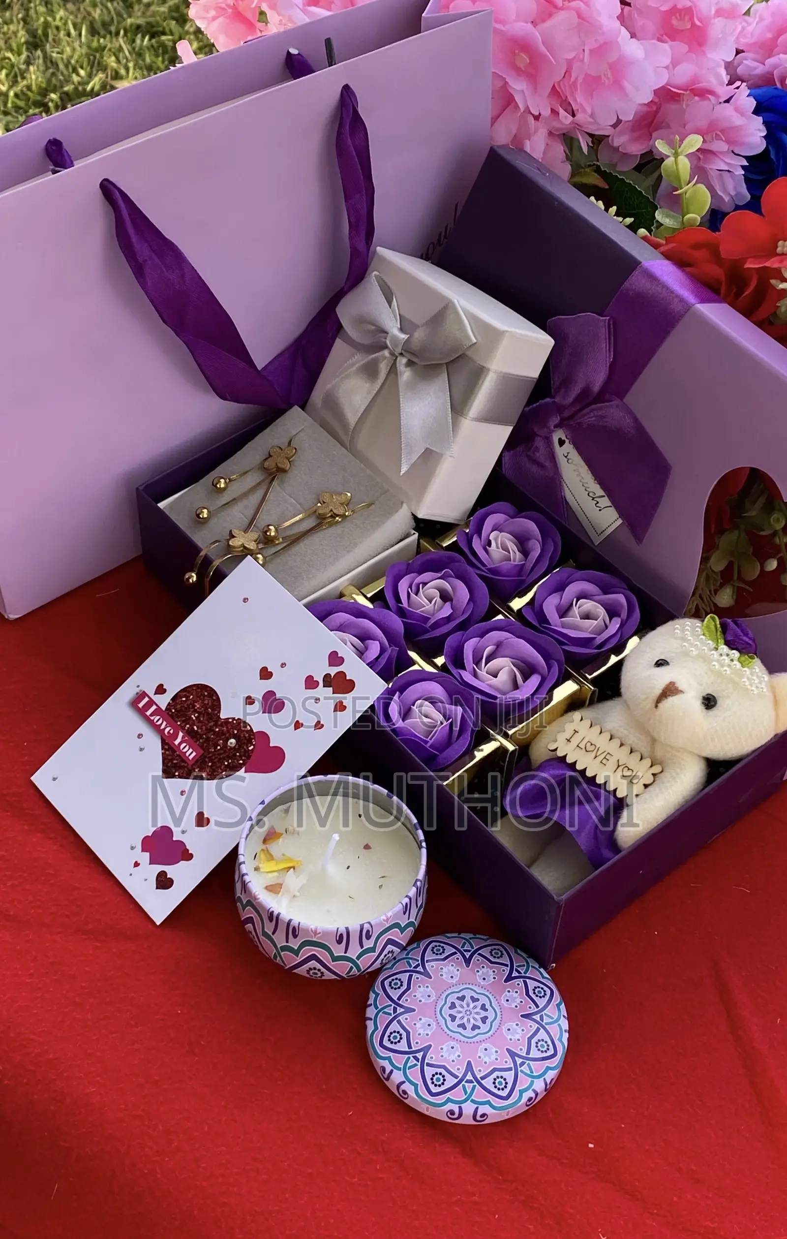 Watch / Summer Bag Etc. Birthday Ladies Gift Set