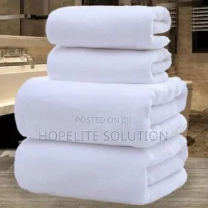 100% Pure Cotton Luxury ,Size 90*150 Cm Bath Towel
Colors. White