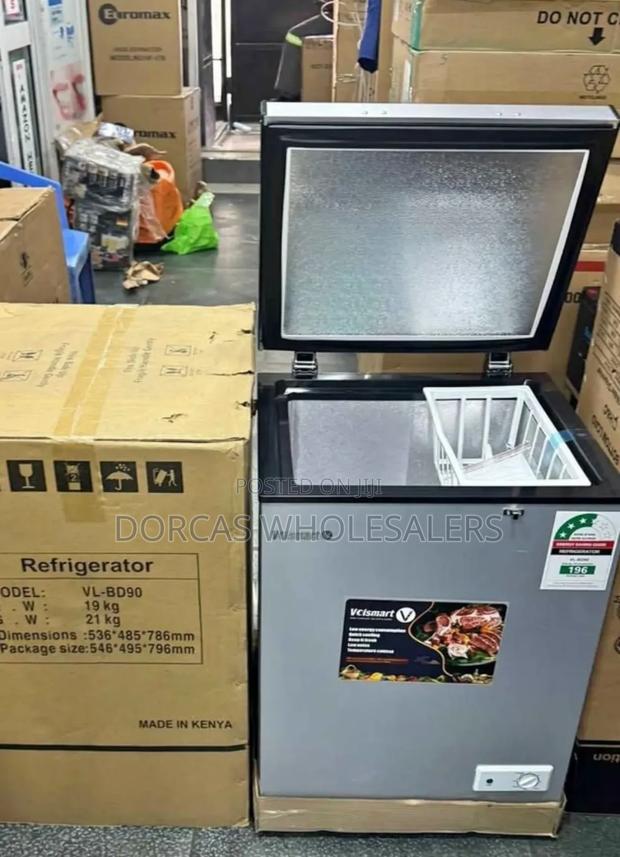 Restocked Volsmart 90 L Freezer Fl90 - main view