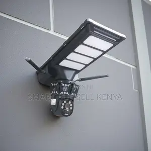 Night Vision Activated 4g PTZ Dual Lens Solar Camera Solar Streetlight