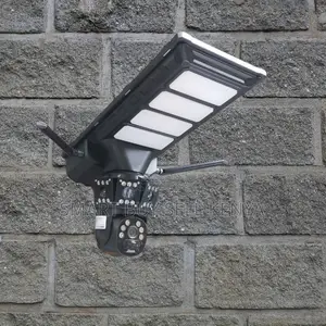 Multi-User Access 4g PTZ Dual Lens Solar Camera Solar Street Light