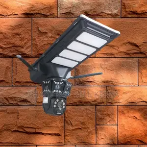 Cloud Storage Support 4g PTZ Dual Lens Solar Camera Solar Street Light