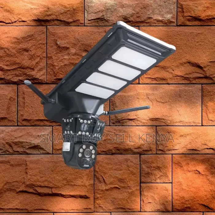 Cloud Storage Support 4g PTZ Dual Lens Solar Camera Solar Street Light