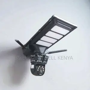 Video Playback Support 4g PTZ Dual Lens Camera Solar Street Light