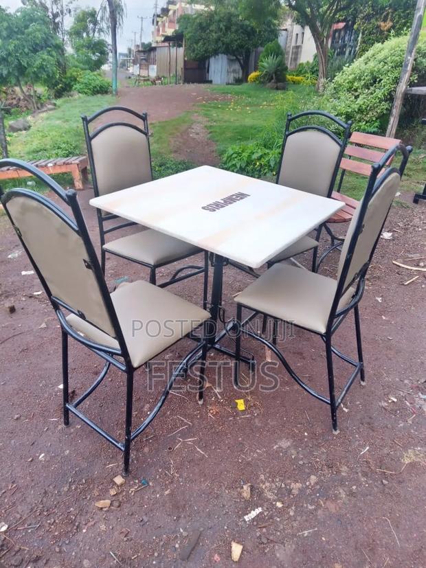 Restaurant Set of Four Chairs - main view