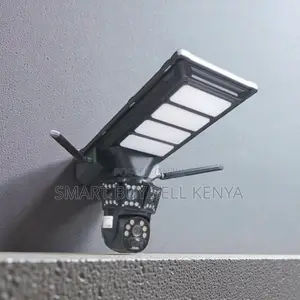 Motion Detection Support 4g PTZ Dual Lens Camera Solar Street Light