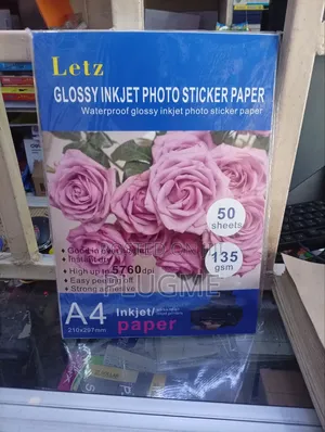 Inkjet Adhesive Sticker Paper A4 Size
