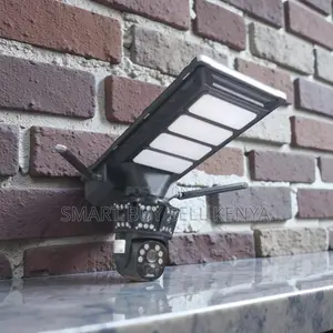 High Quality 4g PTZ Rotating Dual Lens Solar Camera Solar Street Light