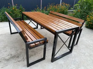 Benches With Table