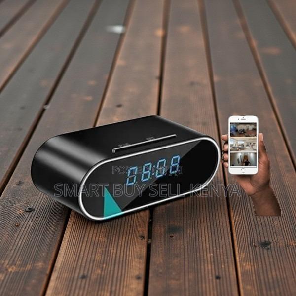 Home Security Monitor 1080p Mini Table Clock Wifi Spy Hidden Camera