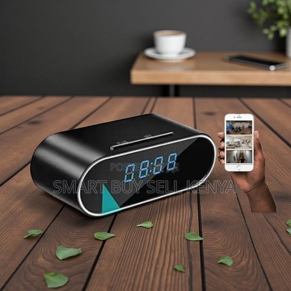 Night Vision 1080p Full Hd Mini Table Clock Wifi Spy Hidden Camera