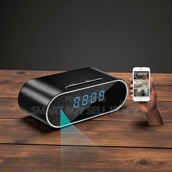 Motion Detection 1080p Hd Mini Table Clock Wifi Spy Hidden Camera