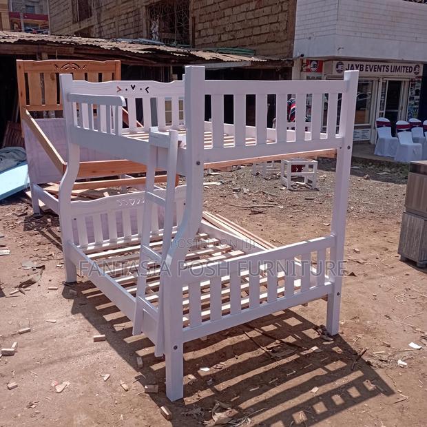 3.5x6 Top 4x6 Bottom New Double Decker Bed - main view