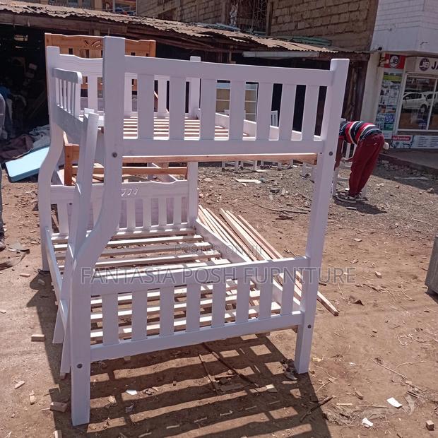 3.5x6 Top 4x6 Bottom New Double Decker Bed - thumbnail 4