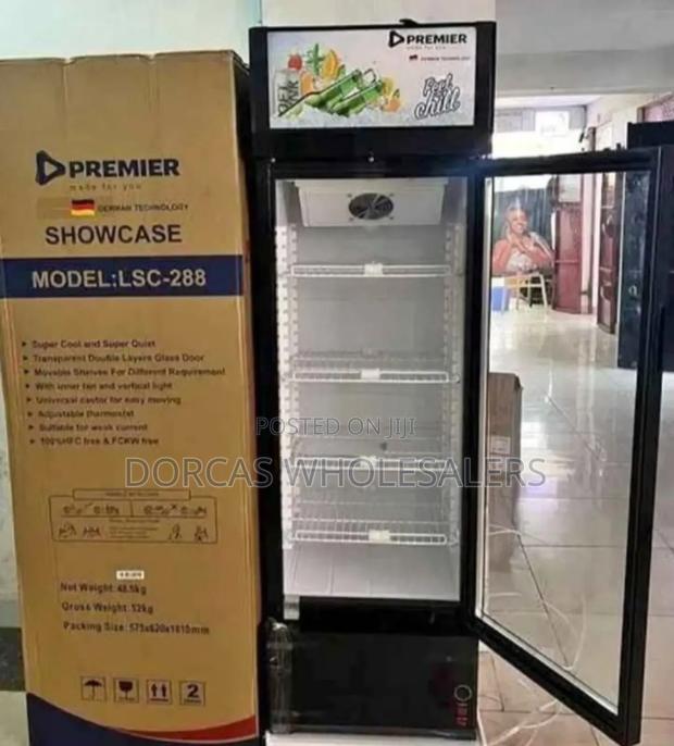 Energy Saving Premier Showcase Display Fridge 288l - main view