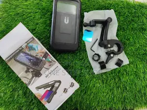 Plastic Black Water Case For Phone Holder Universal Fit For All Bike