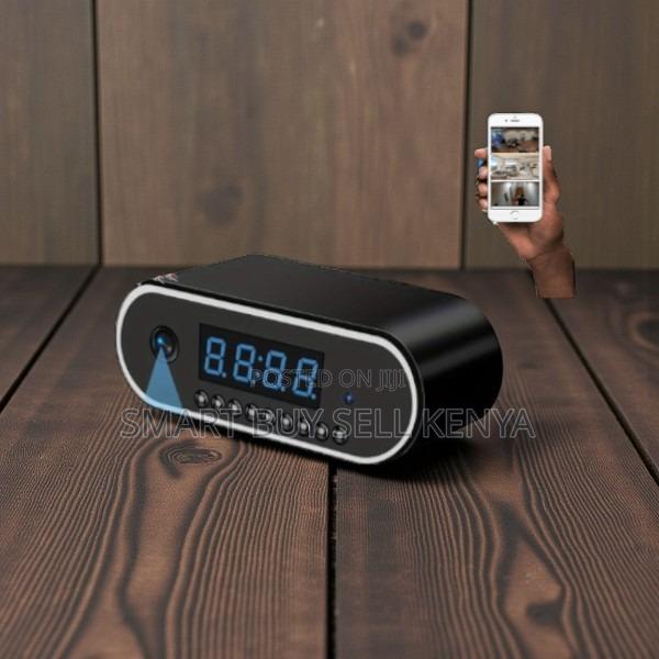 Easy to Hide 1080p Mini Table Clock Wifi Spy Hidden Camera - main view
