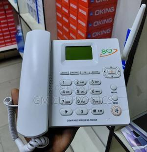 Sq Ls 960 Wireless Desktop Phone GSM Fixed Phone-White.