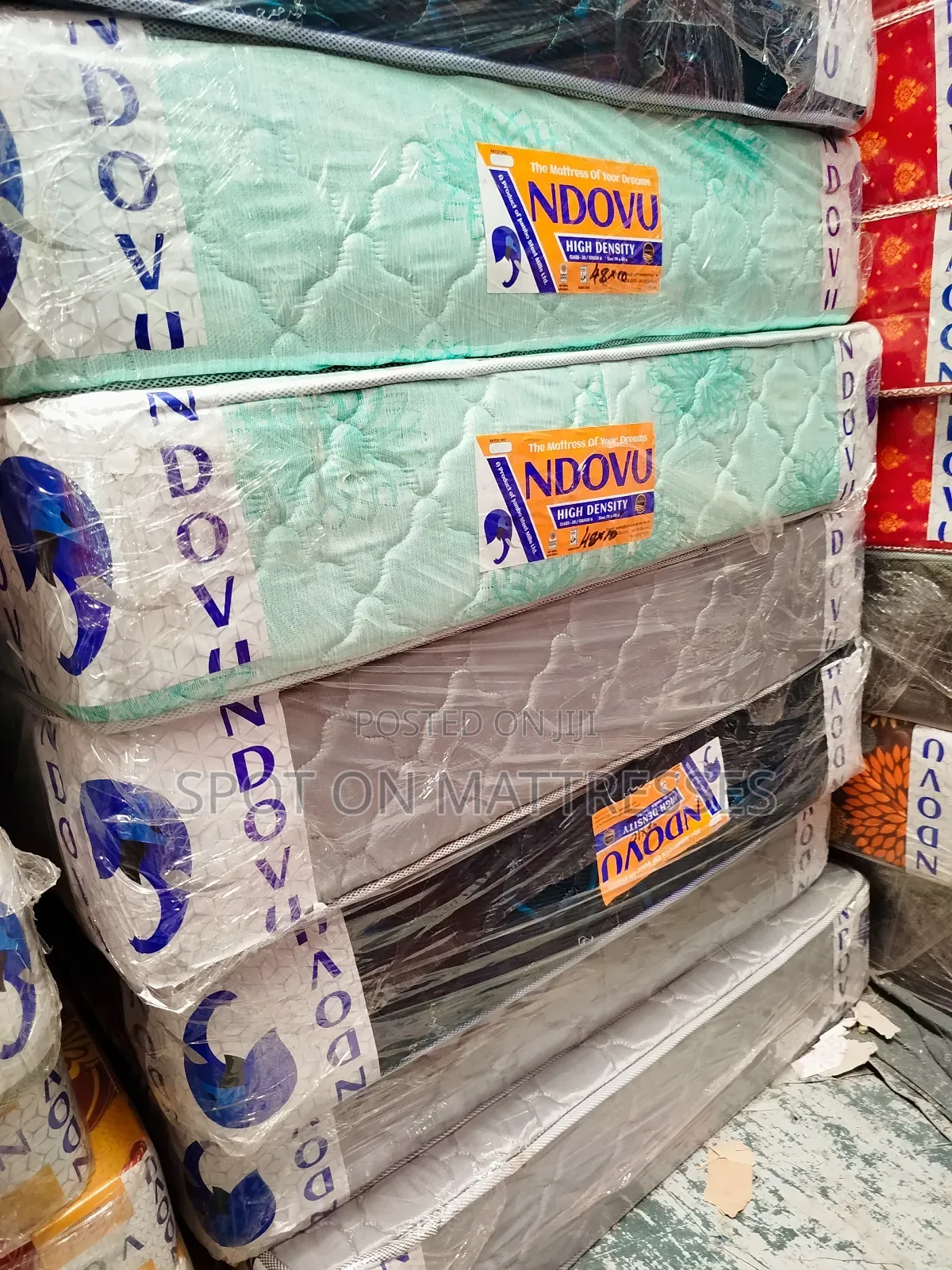 Demure Right! 4x6x10 High Density Quilted Mattresses + Free Delivery.