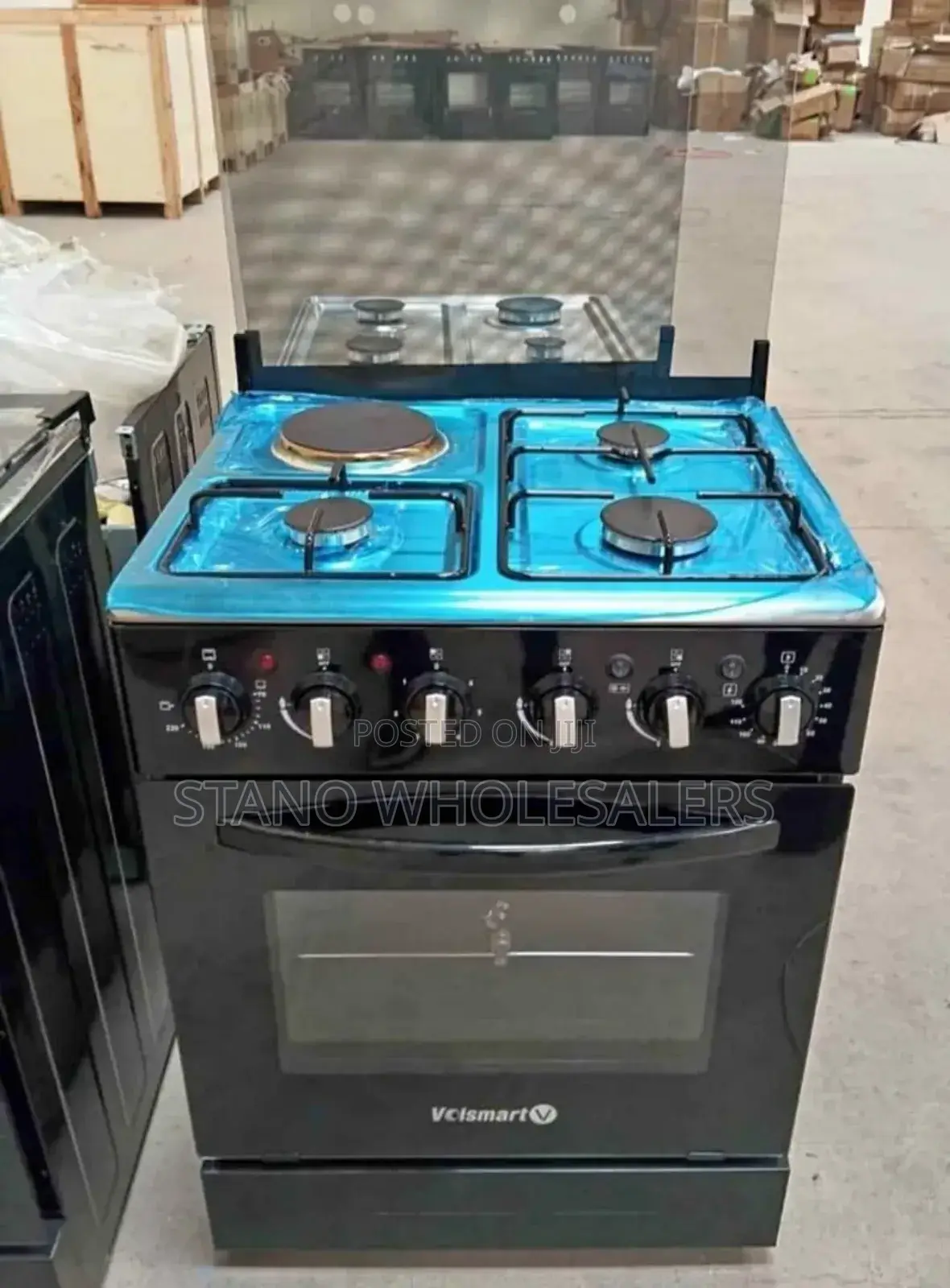 Stainless Steel 60 by 60 Standing Cooker Volsmart Val2#