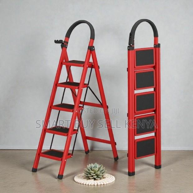 Reliable Quality High Performance 5 Step Ladder Stepladder - main view