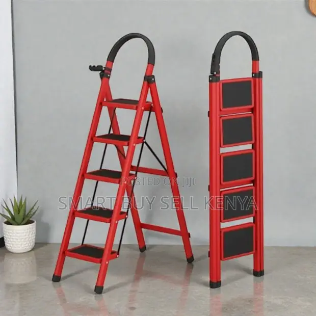 Heavy Duty Stable Performance Home 5 Step Ladder Stepladder